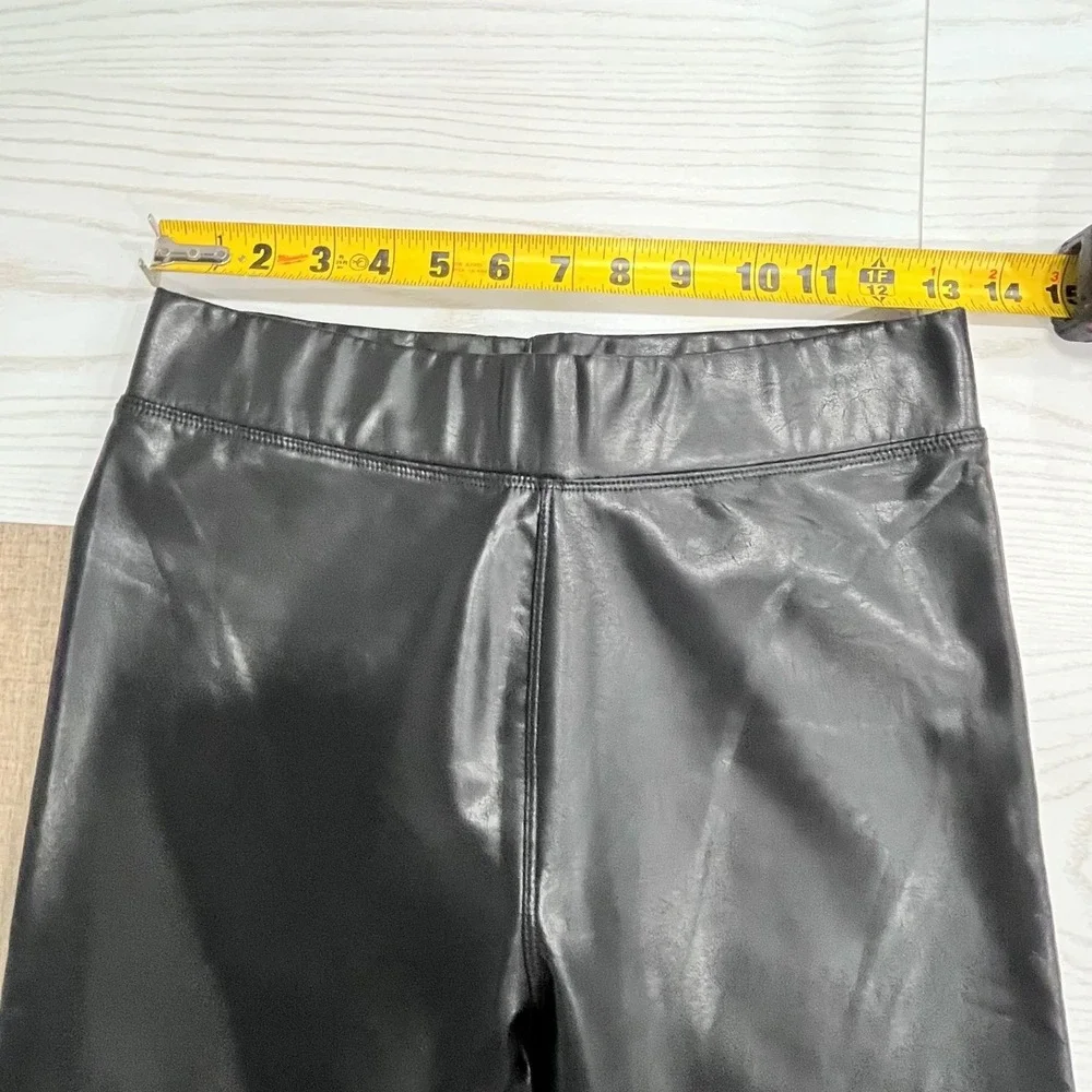 Ci Sono Faux Leather Leggings Womens Medium Black High Rise Streetwear Night Out